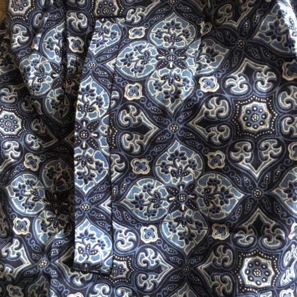 J.Crew Blue & White Patterned Cinched Mini Skirt🆕 - Picture 6 of 6